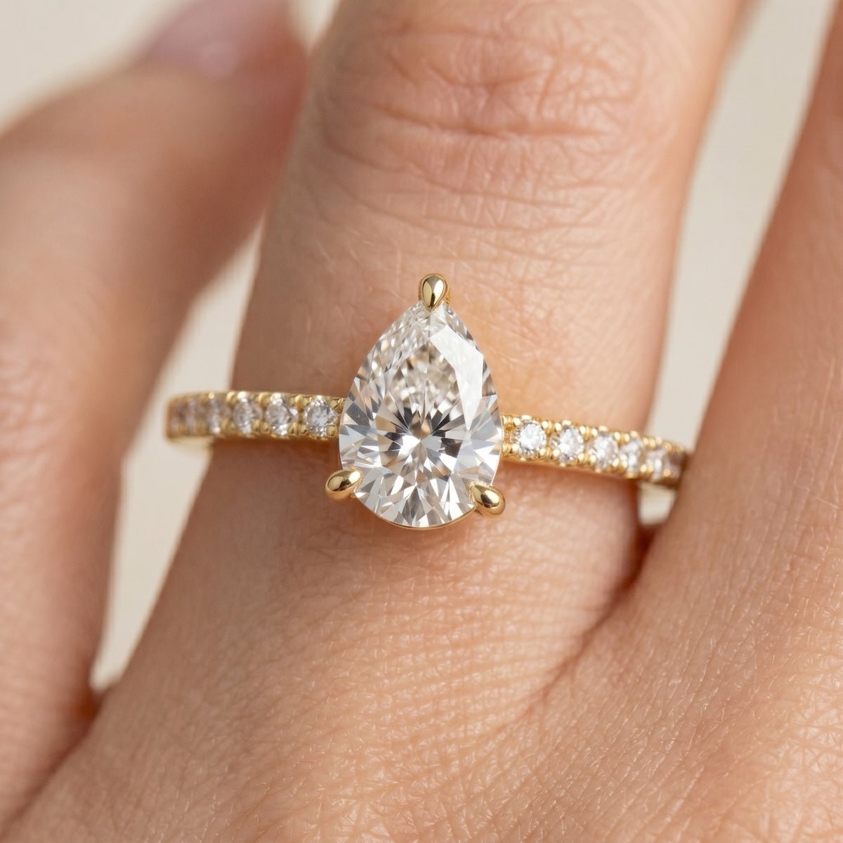 Pear Pave 1,16 ct. - BREEDIA